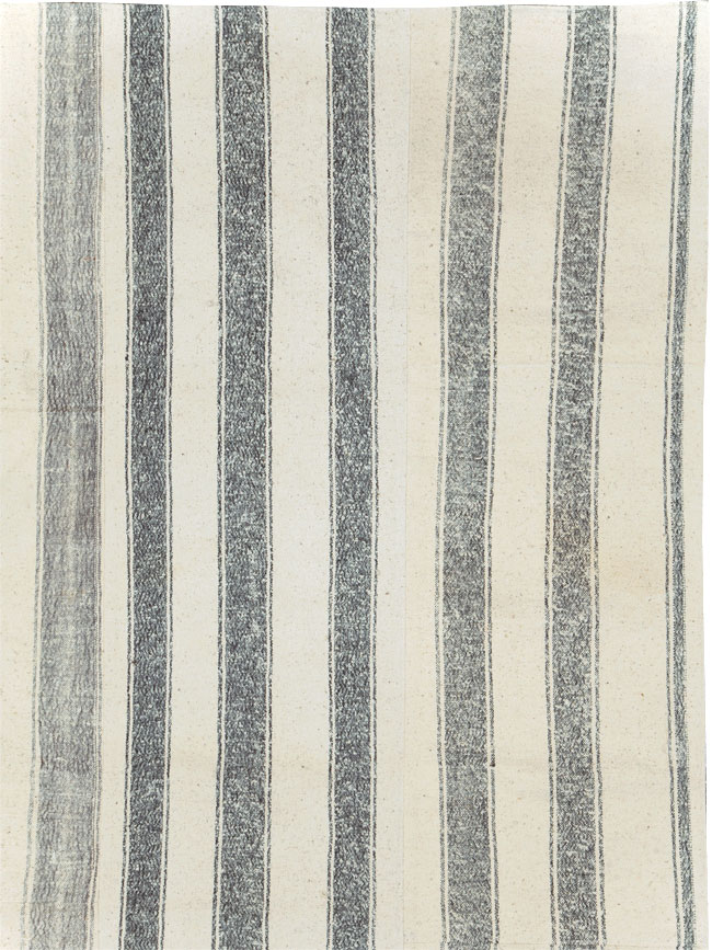 Mid-20th Century Room Size Turkish Flatweave Kilim, No.30120 - Galerie Shabab