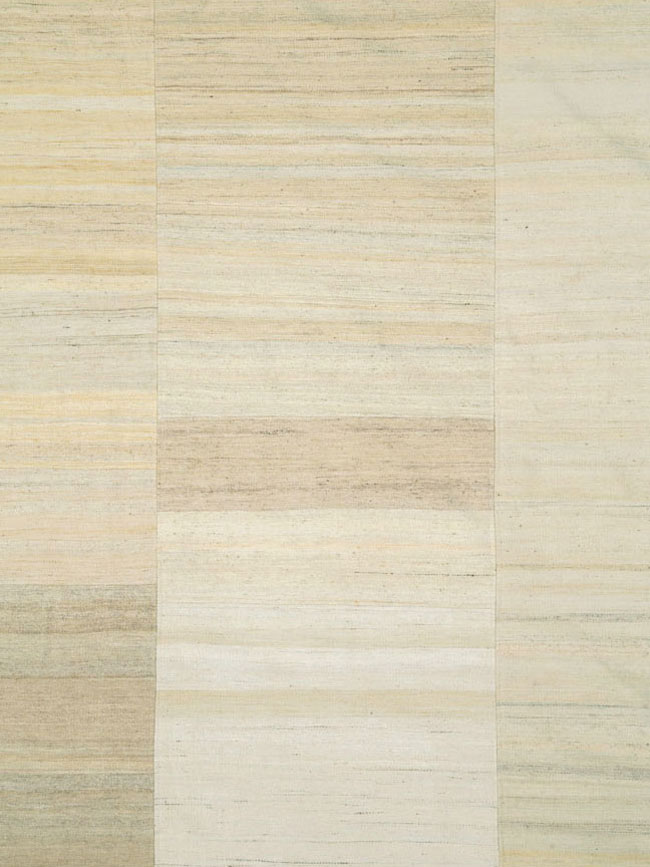 Vintage Turkish Flatweave Kilim Room Size Carpet, No.30124 - Galerie Shabab