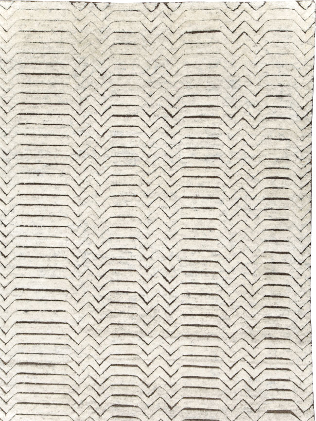 Contemporary Handmade Turkish Large Carpet, No.30130 - Galerie Shabab