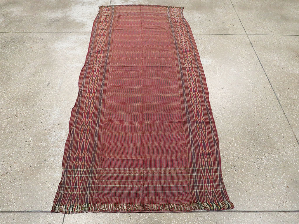 Antique Persian Ikat Textile, No.30139 - Galerie Shabab