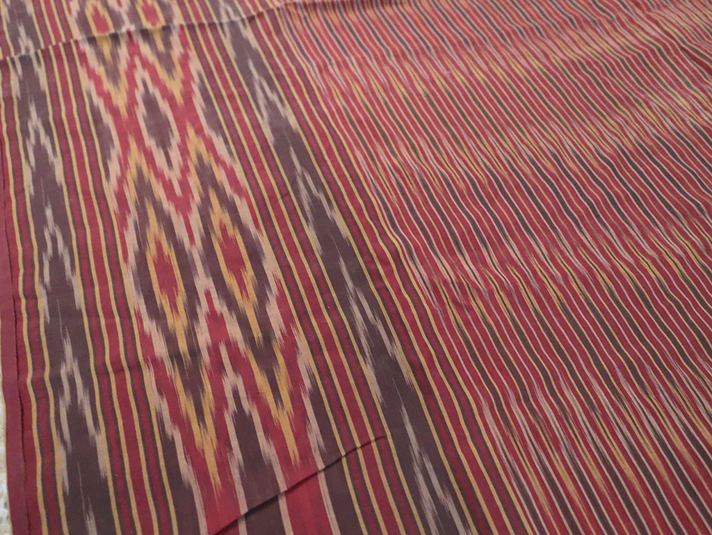 Antique Persian Ikat Textile, No.30139 - Galerie Shabab