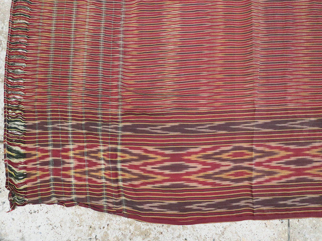 Antique Persian Ikat Textile, No.30139 - Galerie Shabab