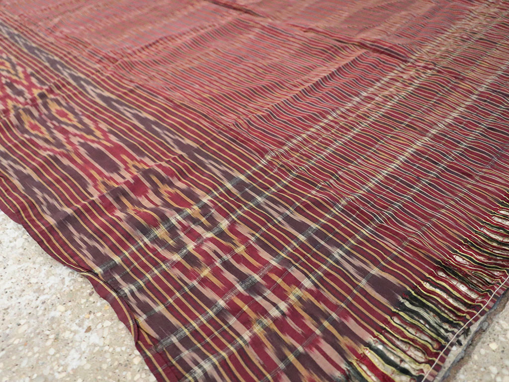 Antique Persian Ikat Textile, No.30139 - Galerie Shabab