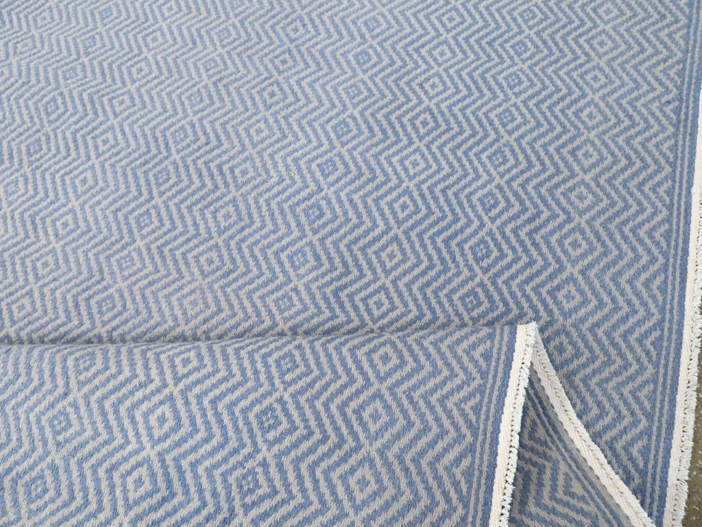Vintage Persian Flatweave Kilim Accent Rug, No.30169 - Galerie Shabab