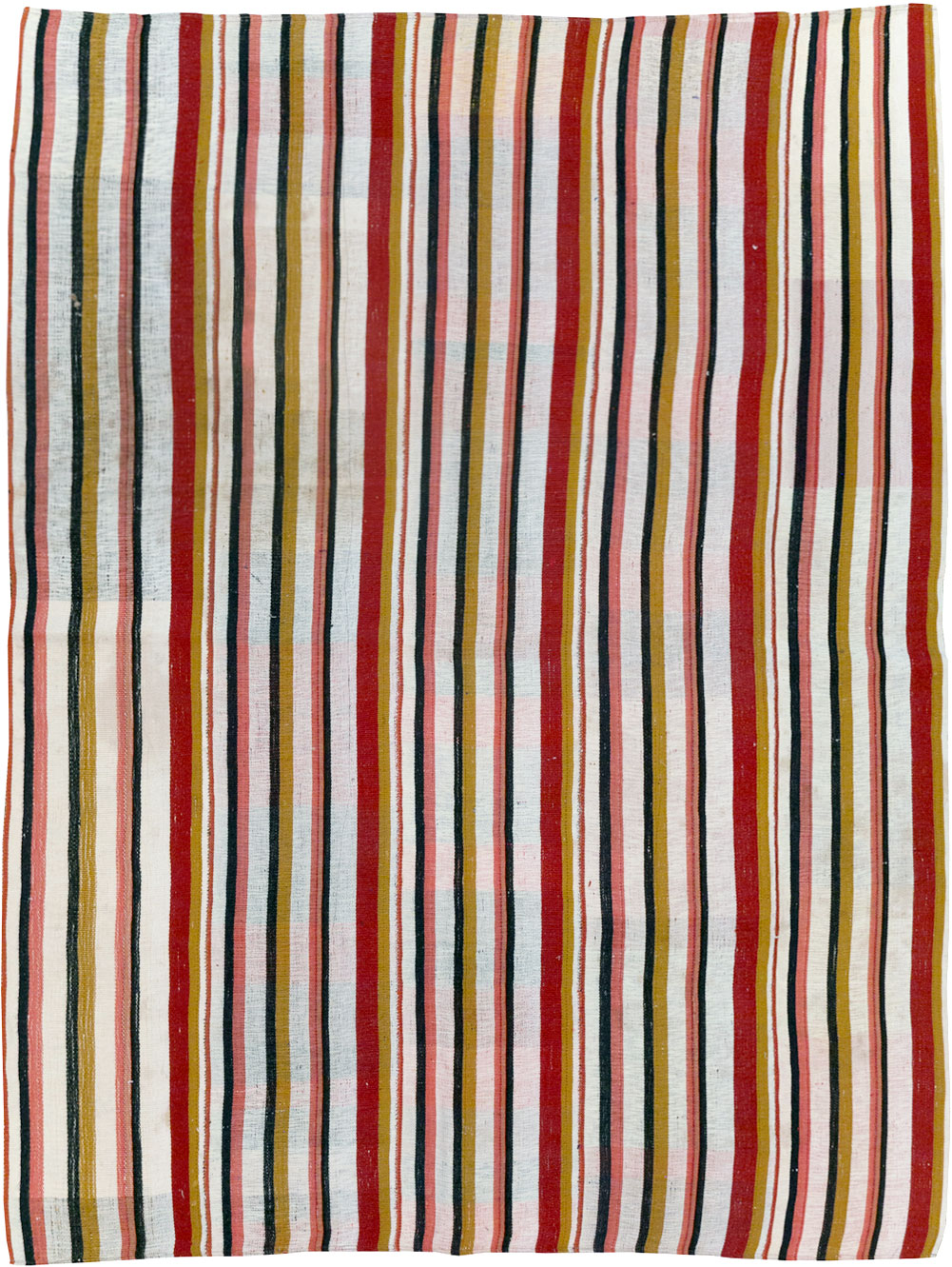 Vintage Turkish Kilim Accent Rug, No.30173 - Galerie Shabab