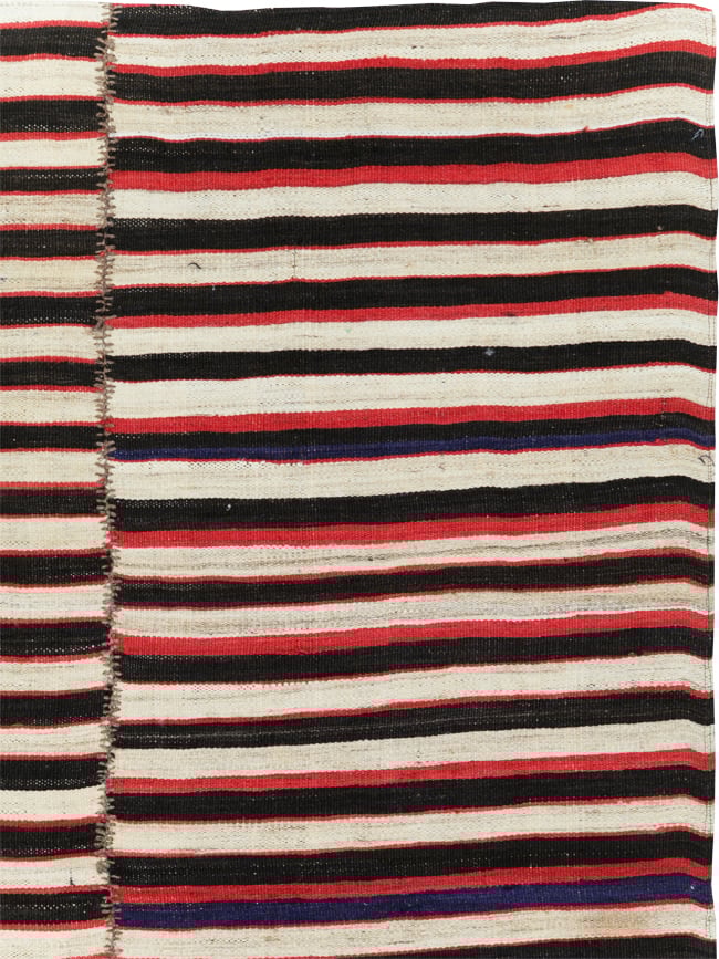 Vintage Persian Flatweave, No.30175 - Galerie Shabab