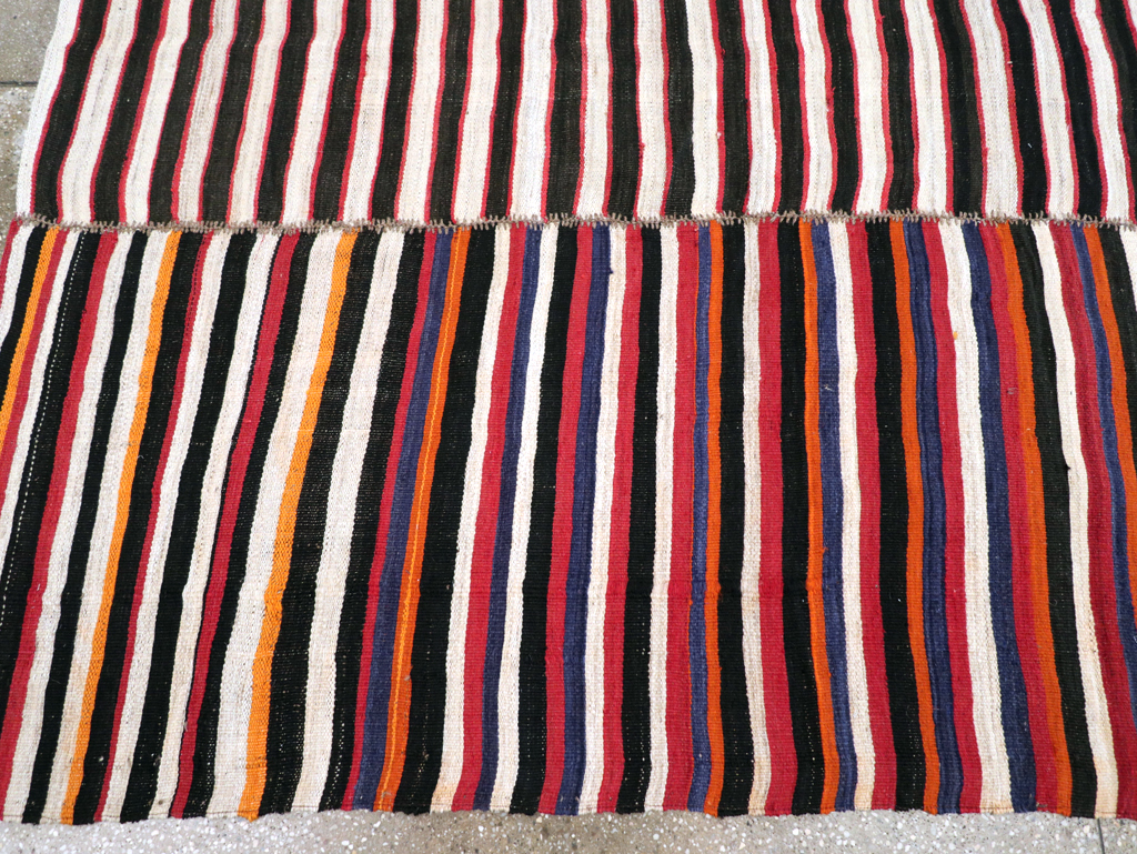 Vintage Persian Flatweave Kilim , No.30175 - Galerie Shabab