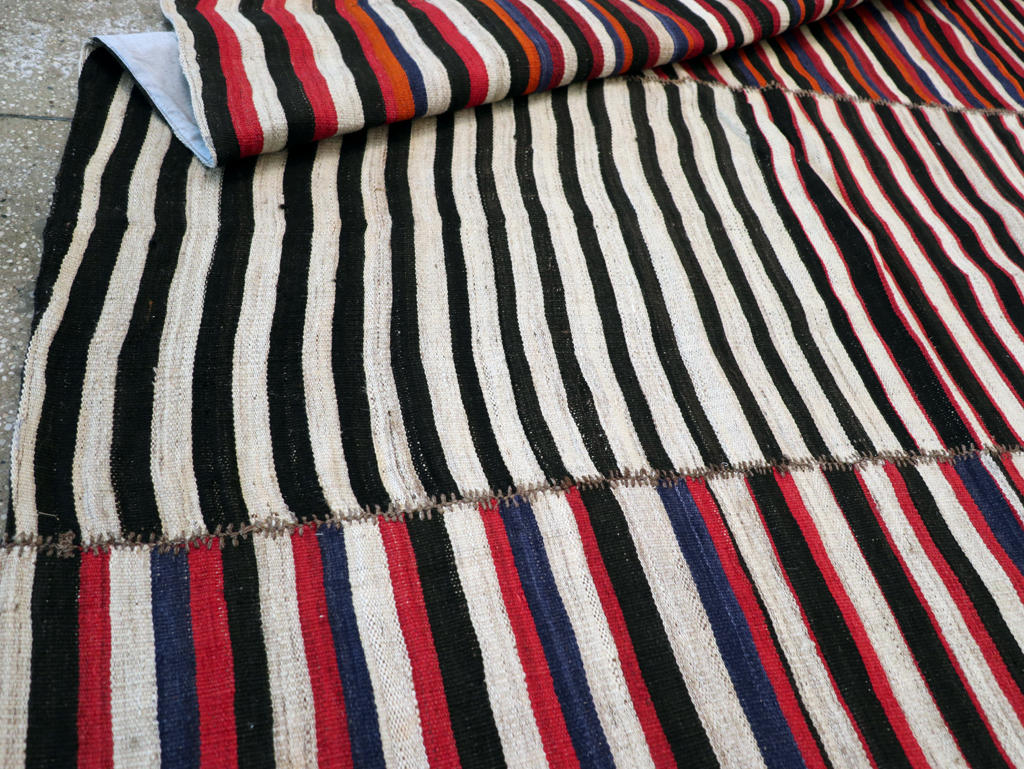 Vintage Persian Flatweave Kilim , No.30175 - Galerie Shabab