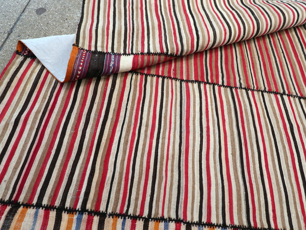 Vintage Persian Flatweave Kilim, No.30180 - Galerie Shabab