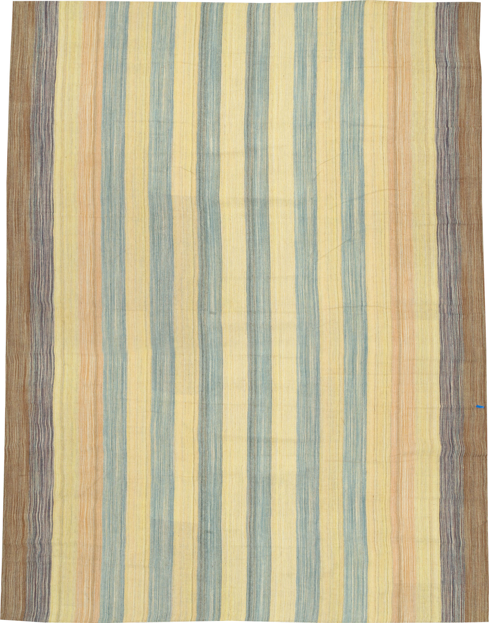 Modern Turkish Oversize Flatweave, No.30182 - Galerie Shabab
