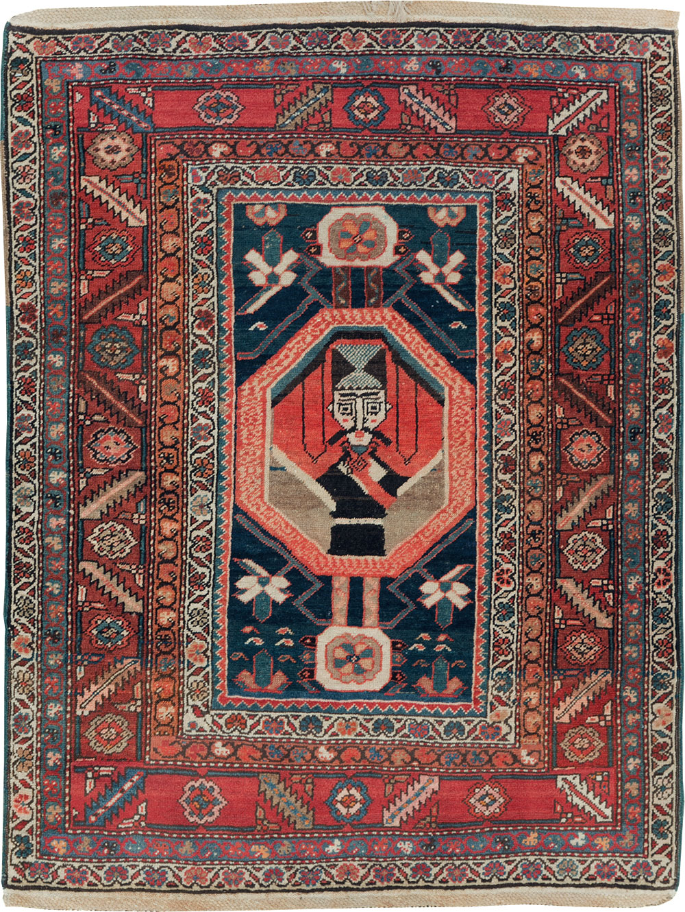 Antique Persian Bakshaish Rug, No.30189 - Galerie Shabab