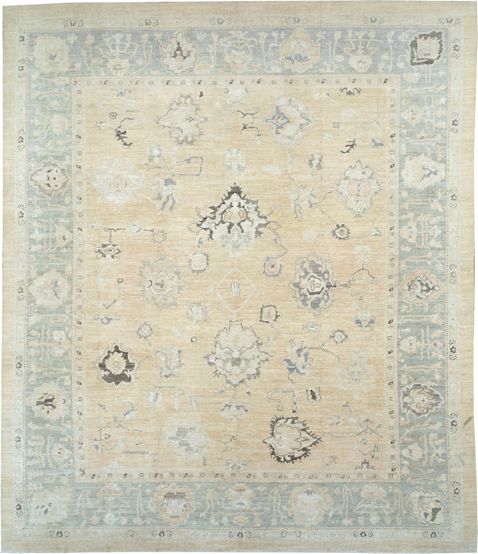 Contemporary Turkish Oushak Oversize Carpet, No.30201 - Galerie Shabab