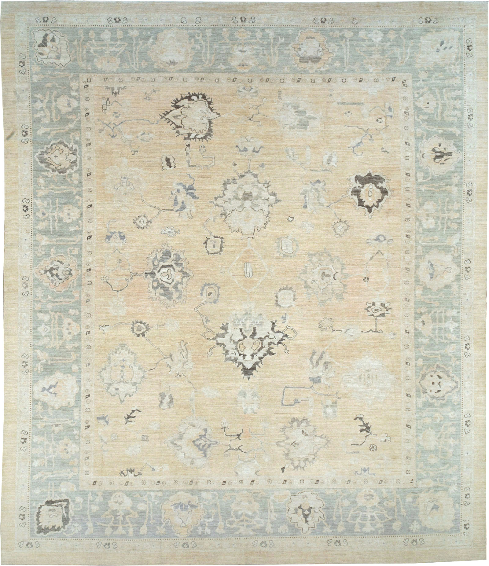 Contemporary Turkish Oushak Oversize Carpet, No.30201 - Galerie Shabab