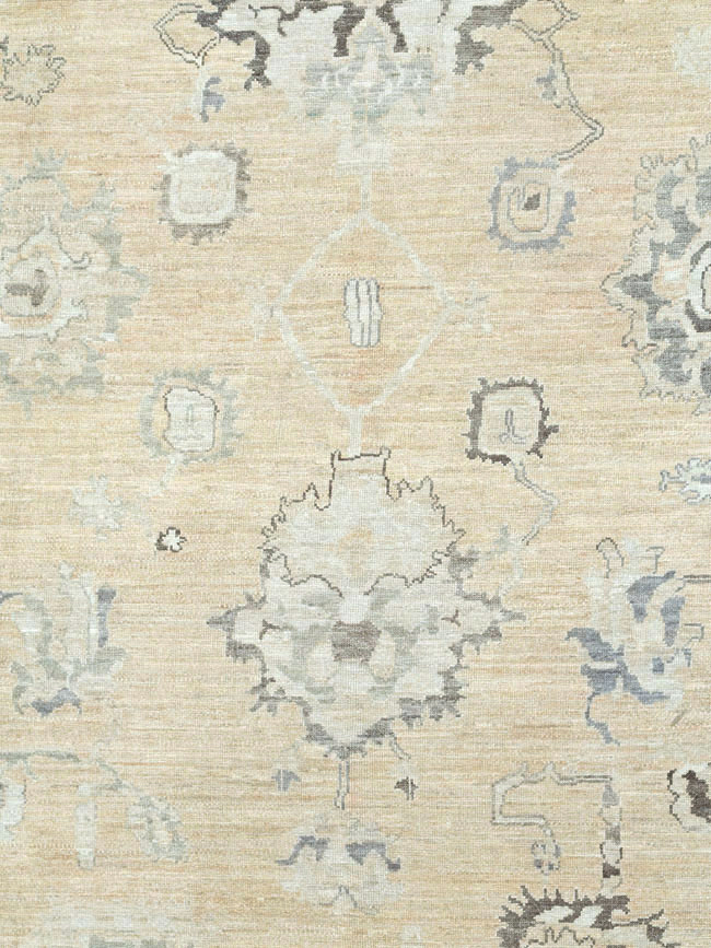 Contemporary Turkish Oushak Oversize Carpet, No.30201 - Galerie Shabab