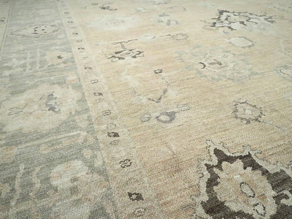 Contemporary Turkish Oushak Oversize Carpet, No.30201 - Galerie Shabab