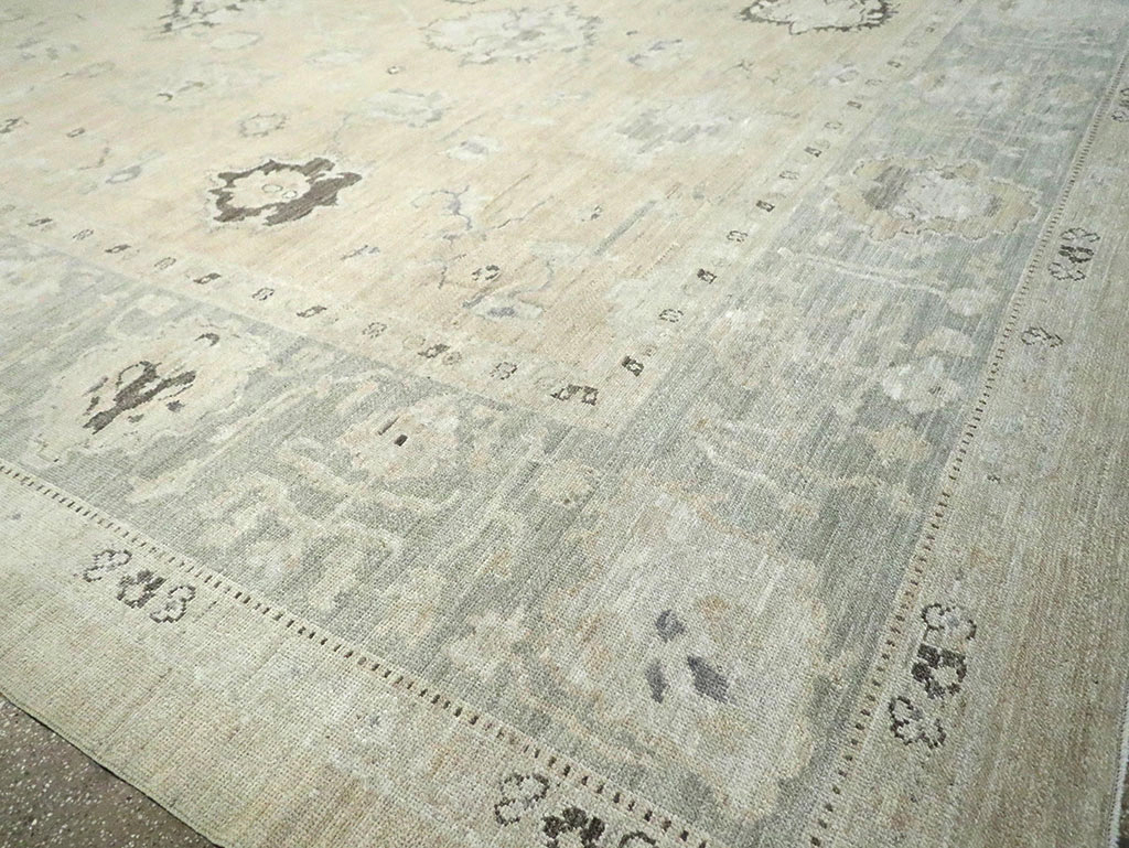 Contemporary Turkish Oushak Oversize Carpet, No.30201 - Galerie Shabab
