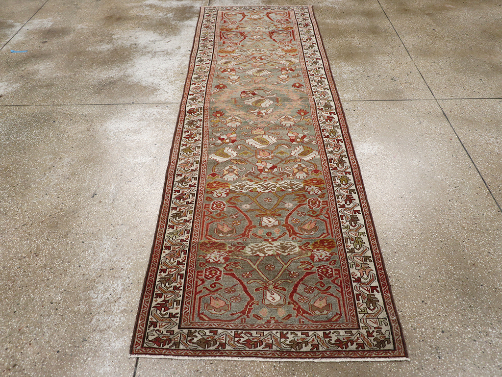 Antique Persian Malayer Runner, No.30207 - Galerie Shabab