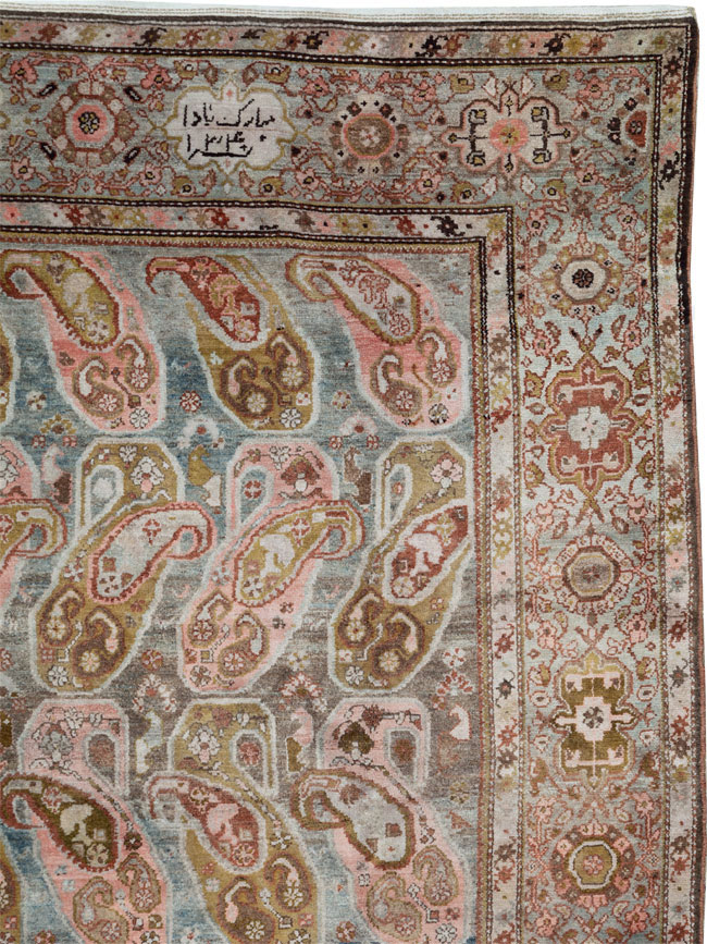 Antique Persian Malayer Gallery Carpet, No.30208 - Galerie Shabab