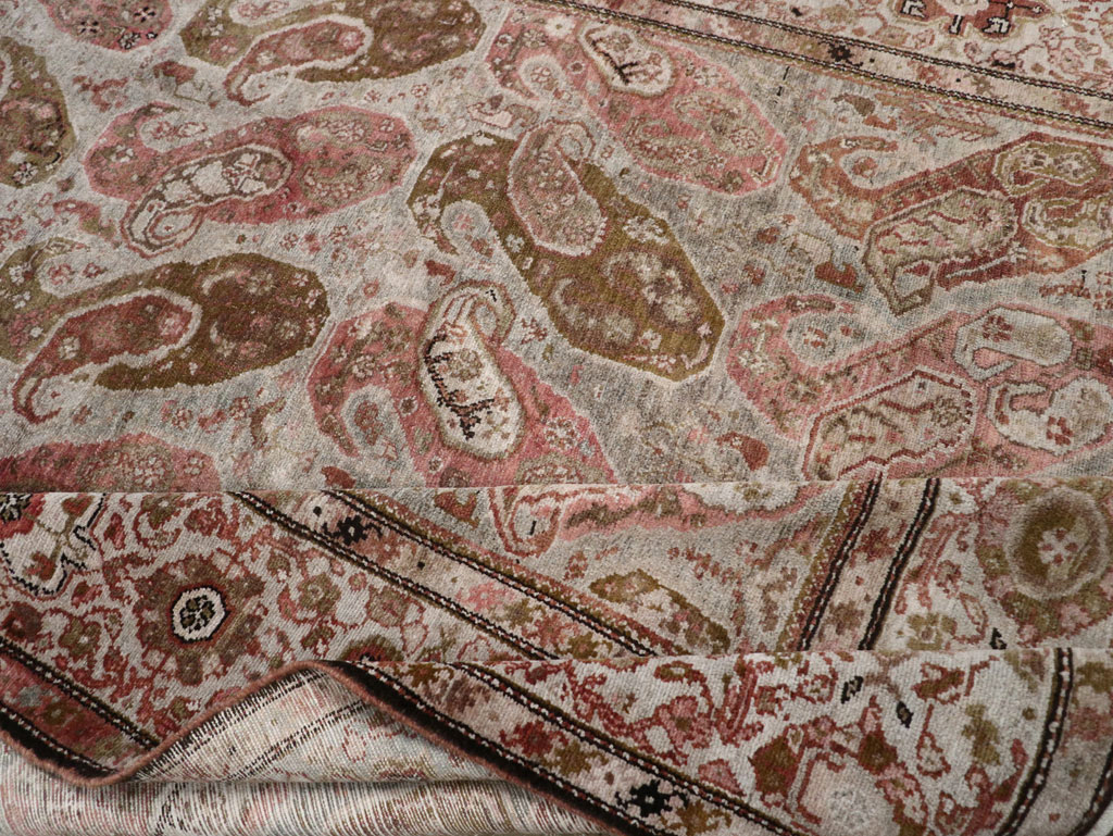 Antique Persian Malayer Gallery Carpet, No.30208 - Galerie Shabab