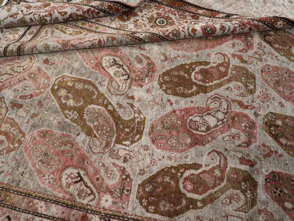 Antique Persian Malayer Gallery Carpet, No.30208 - Galerie Shabab