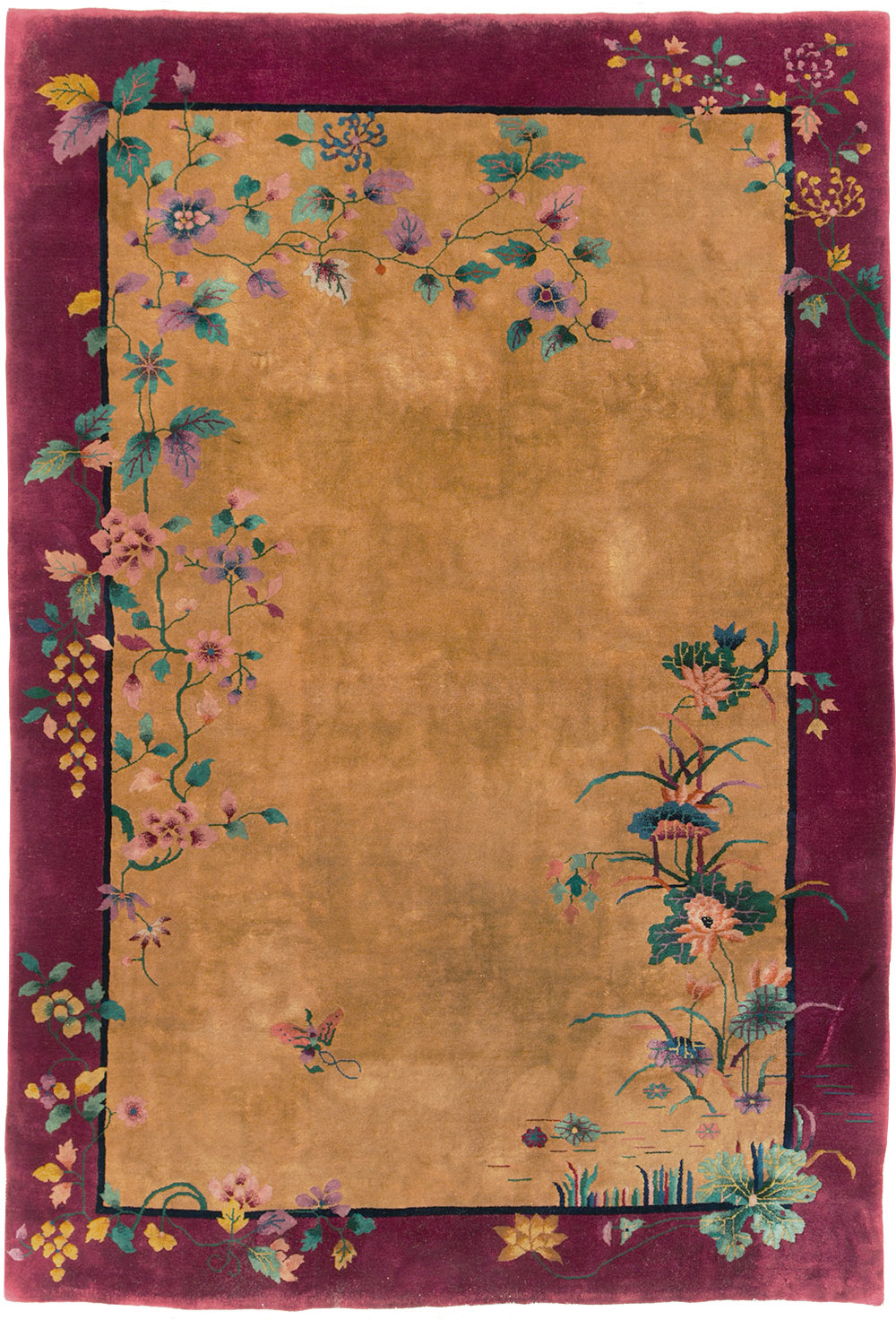 Mid-20th Century  Chinese Art Deco Carpet, No.30209 - Galerie Shabab