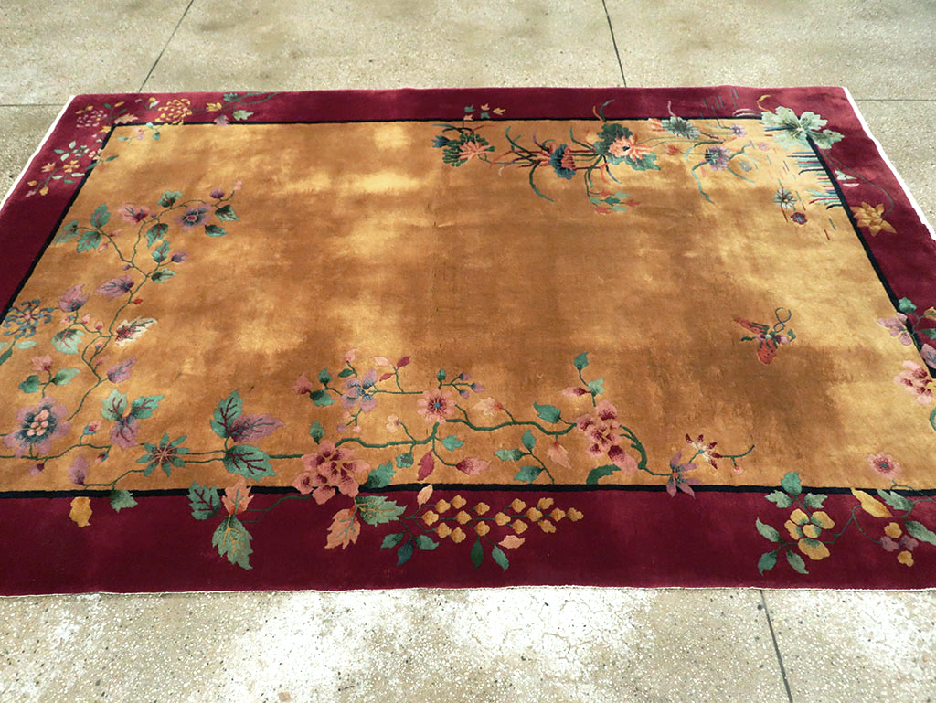 Mid-20th Century  Chinese Art Deco Carpet, No.30209 - Galerie Shabab