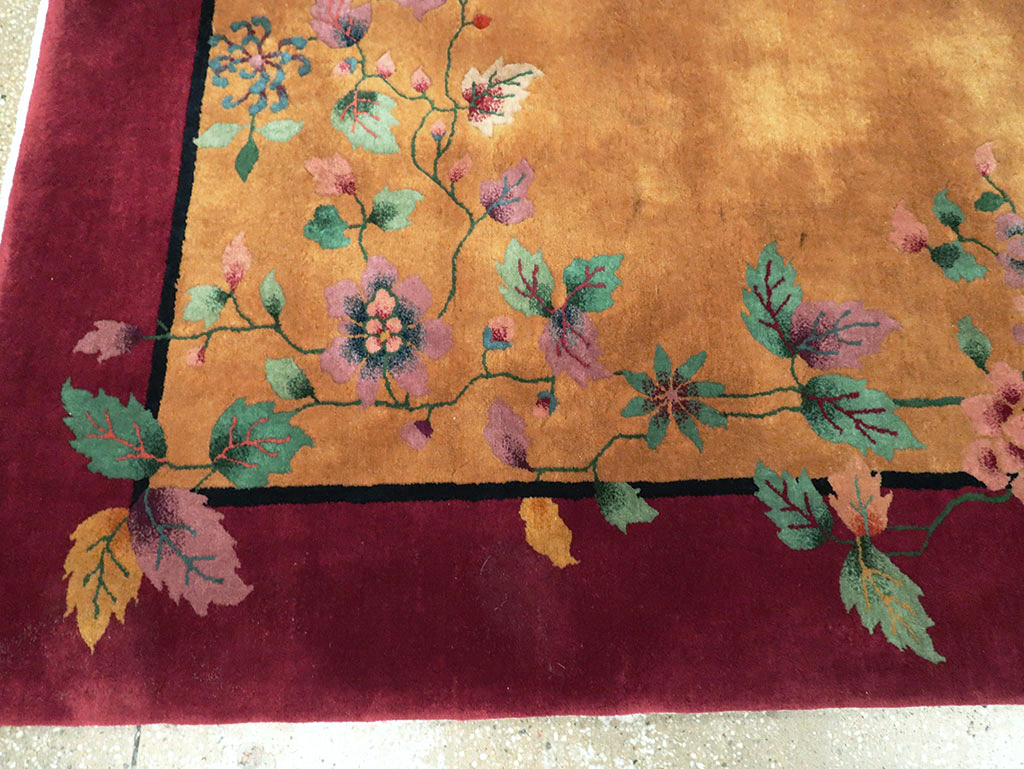 Mid-20th Century  Chinese Art Deco Carpet, No.30209 - Galerie Shabab
