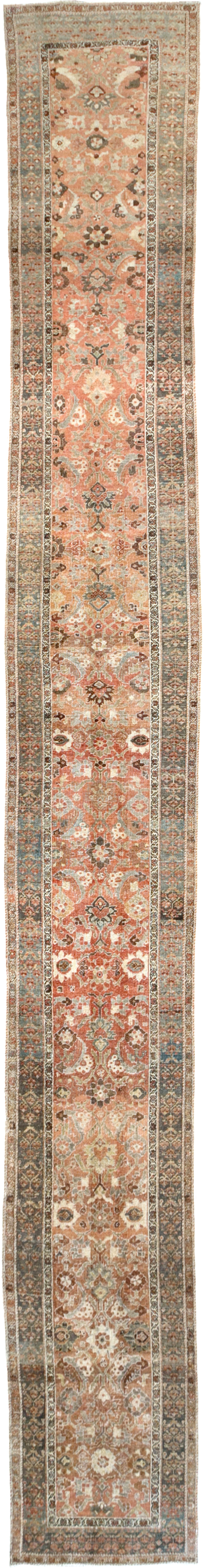 Antique Persian Bidjar Long Runner (Pair: 1 of 2), No.30213 - Galerie Shabab