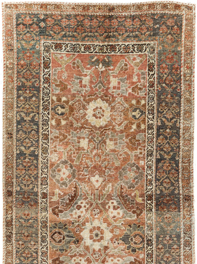Antique Persian Bidjar Long Runner (Pair: 1 of 2), No.30213 - Galerie Shabab