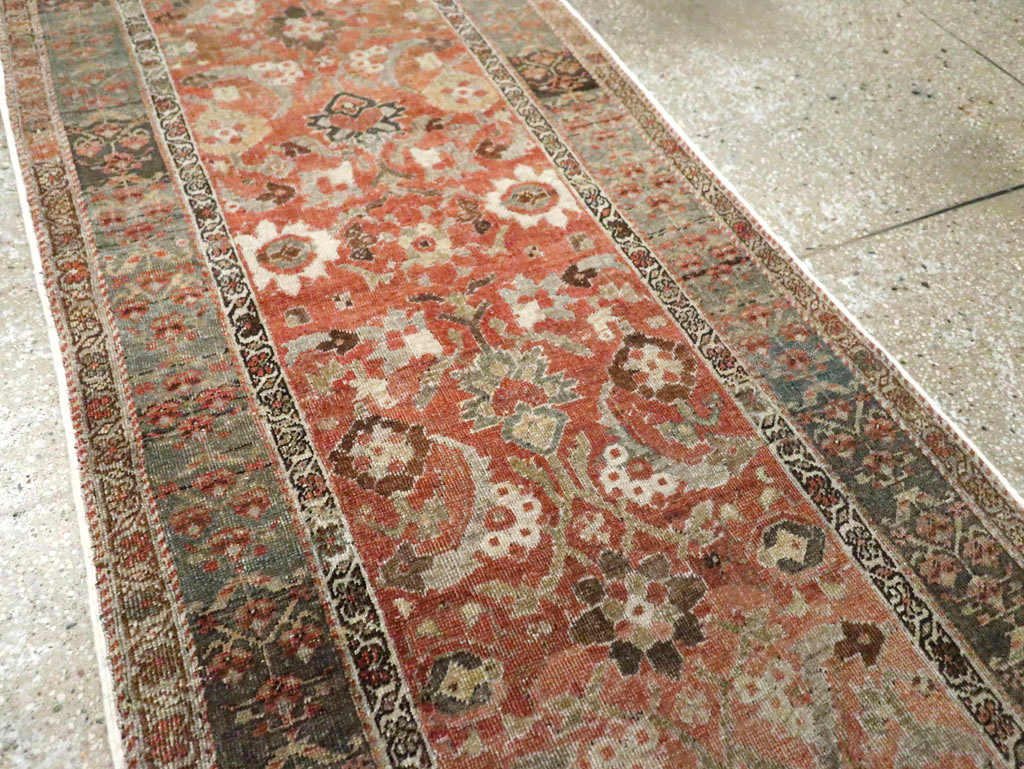 Antique Persian Bidjar Long Runner (Pair: 1 of 2), No.30213 - Galerie Shabab