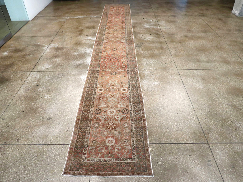 Antique Persian Bidjar Long Runner (Pair: 2 of 2), No.30214 - Galerie Shabab