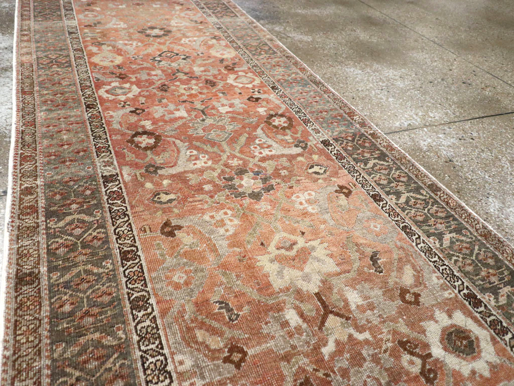 Antique Persian Bidjar Long Runner (Pair: 2 of 2), No.30214 - Galerie Shabab