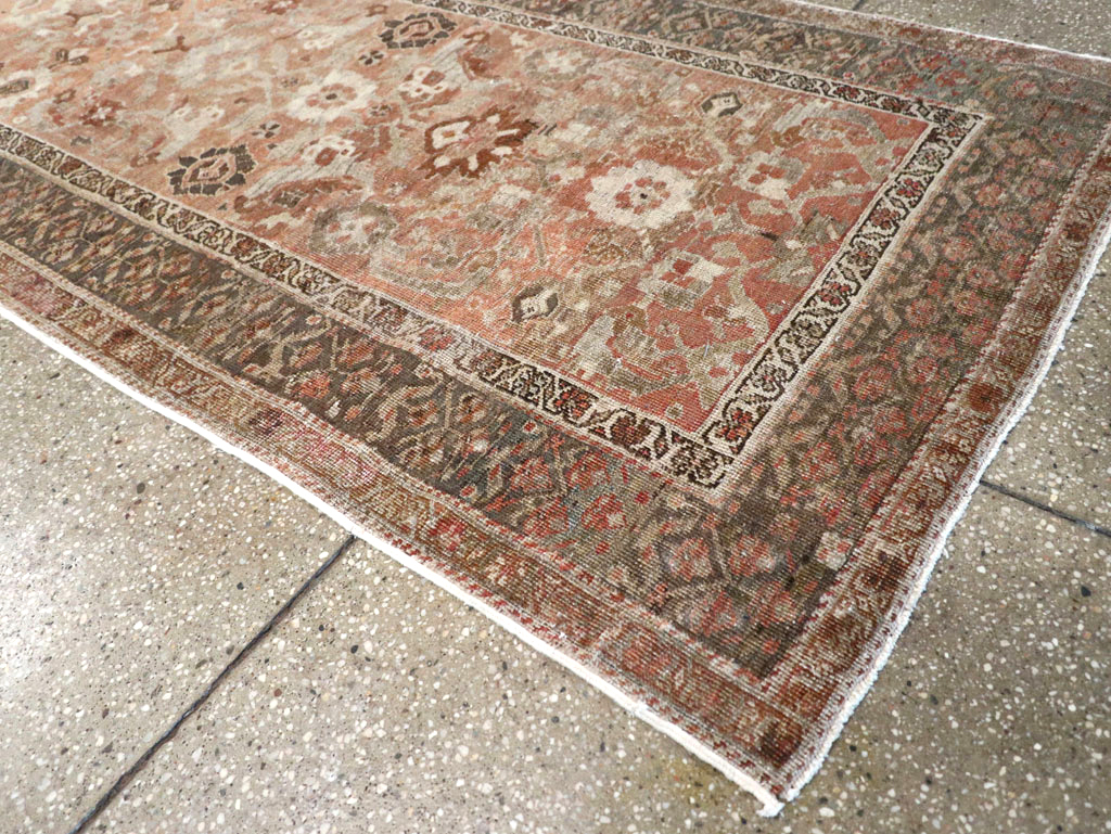 Antique Persian Bidjar Long Runner (Pair: 2 of 2), No.30214 - Galerie Shabab