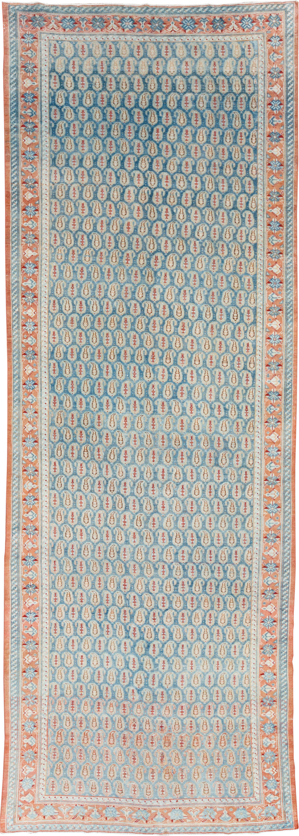 Vintage Persian Malayer Gallery Carpet, No.30233 - Galerie Shabab