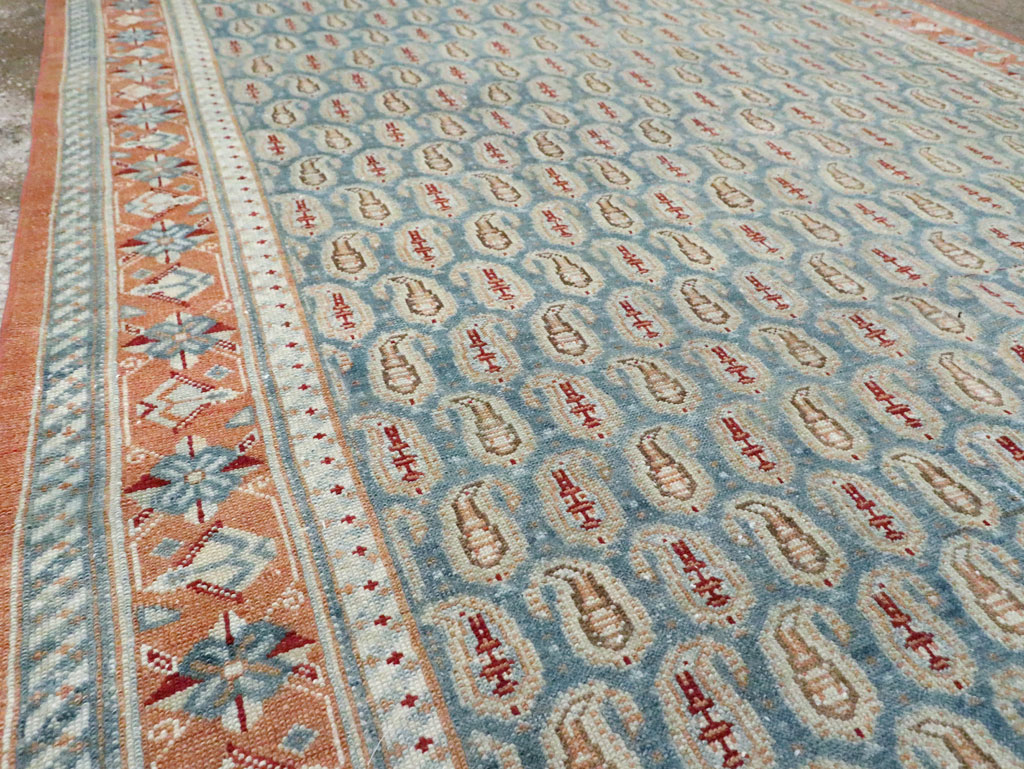 Vintage Persian Malayer Gallery Carpet, No.30233 - Galerie Shabab