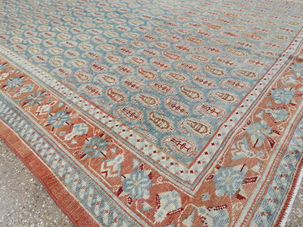 Vintage Persian Malayer Gallery Carpet, No.30233 - Galerie Shabab