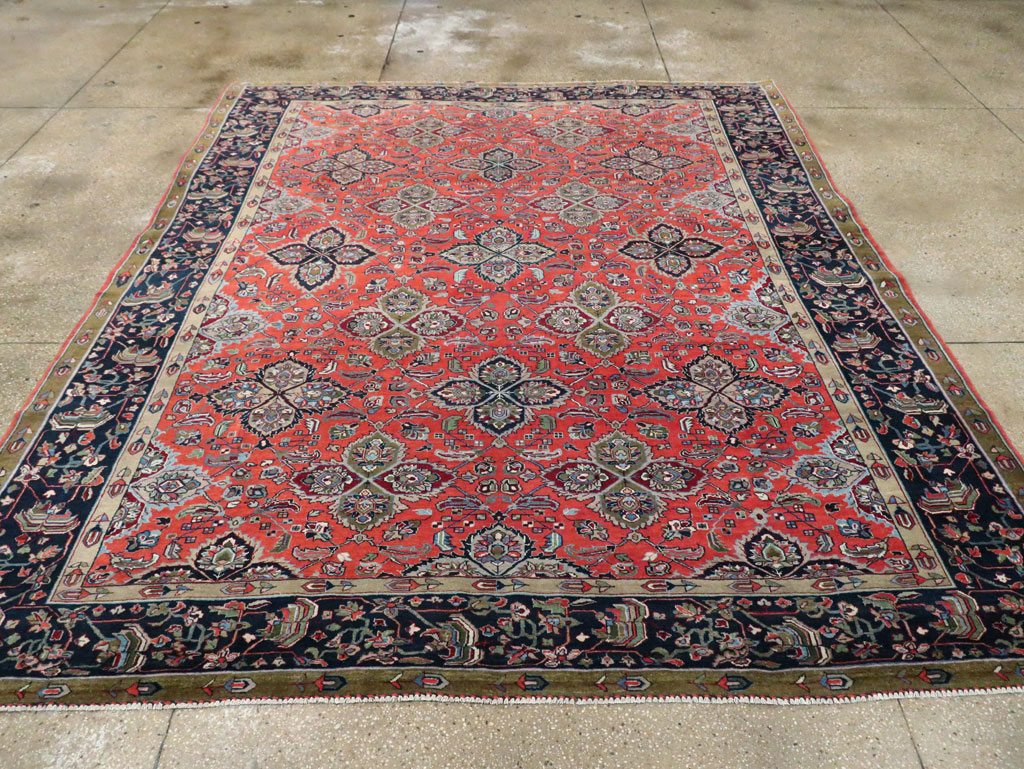 Antique Persian Bidjar Small Room Size Carpet, No.30241 - Galerie Shabab