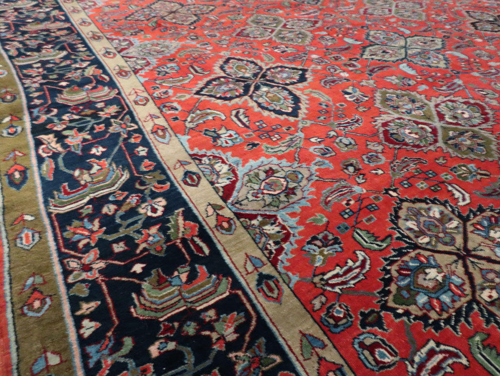 Antique Persian Bidjar Small Room Size Carpet, No.30241 - Galerie Shabab