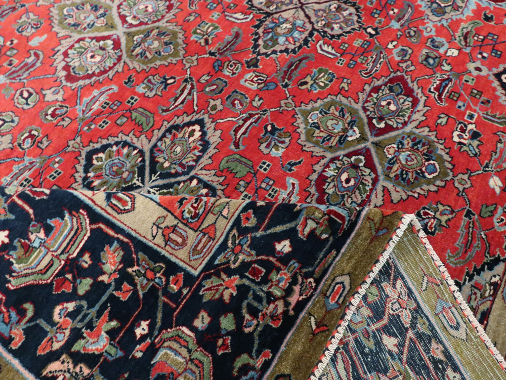 Antique Persian Bidjar Small Room Size Carpet, No.30241 - Galerie Shabab
