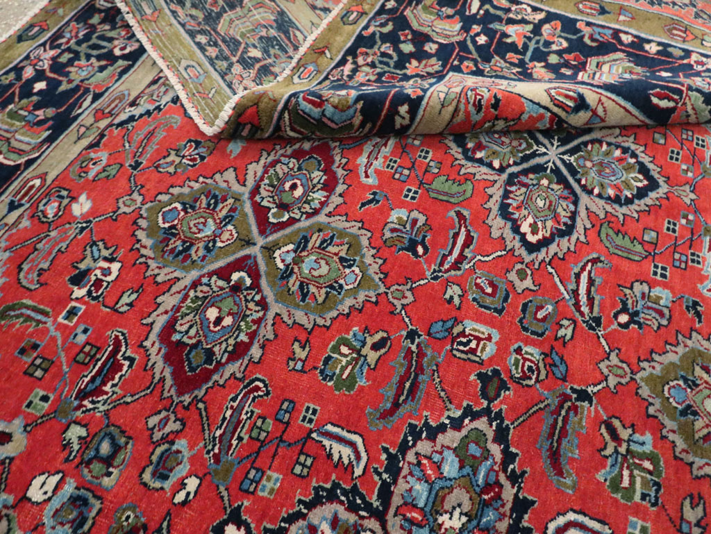 Antique Persian Bidjar Small Room Size Carpet, No.30241 - Galerie Shabab