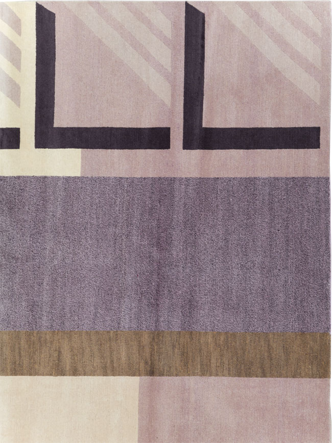 Contemporary Tibetan Art Deco Style Small Room Size Carpet, No.30242 - Galerie Shabab