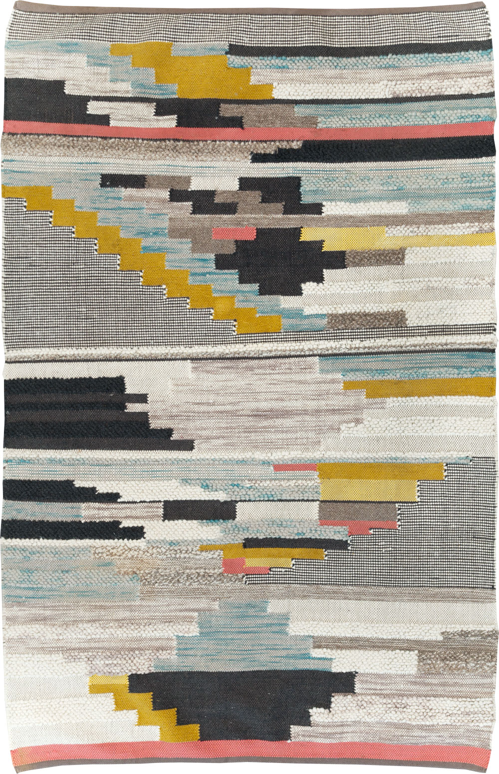 Contemporary Flatweave Kilim, No.30245 - Galerie Shabab
