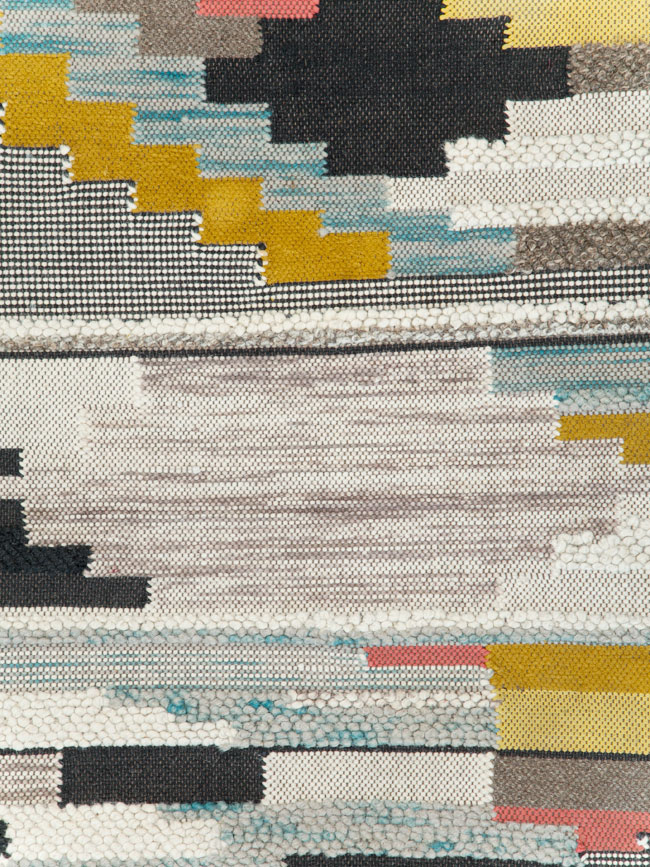 Contemporary Flatweave Kilim, No.30245 - Galerie Shabab