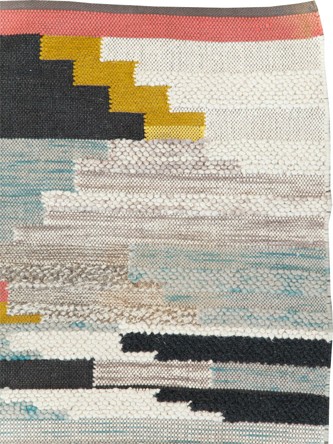 Contemporary Flatweave Kilim, No.30245 - Galerie Shabab