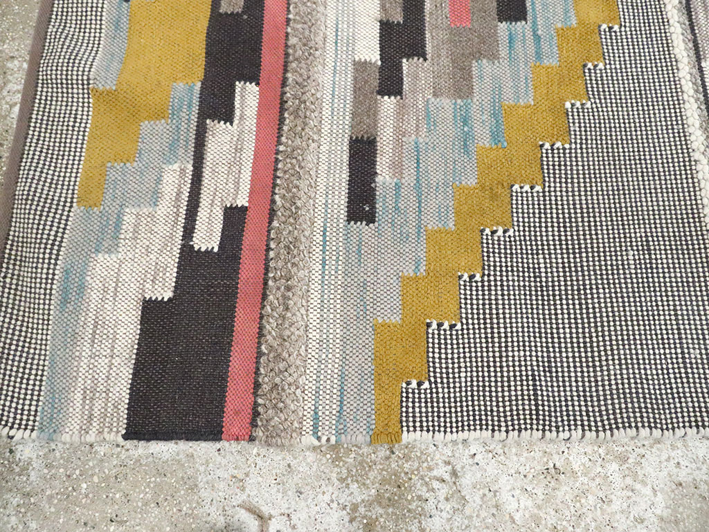 Contemporary Flatweave Kilim, No.30245 - Galerie Shabab