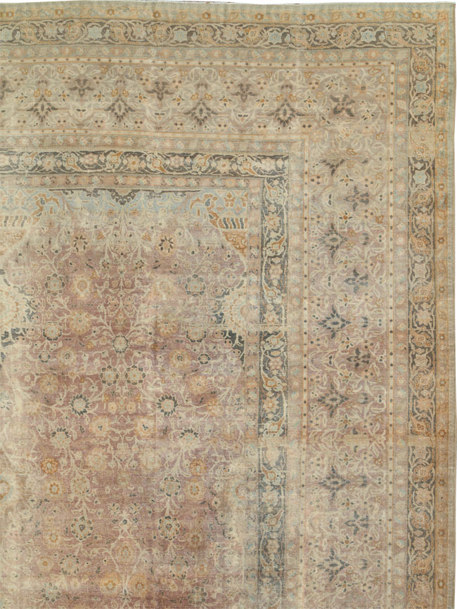 Antique Perisan Tabriz Carpet, No.30247 - Galerie Shabab