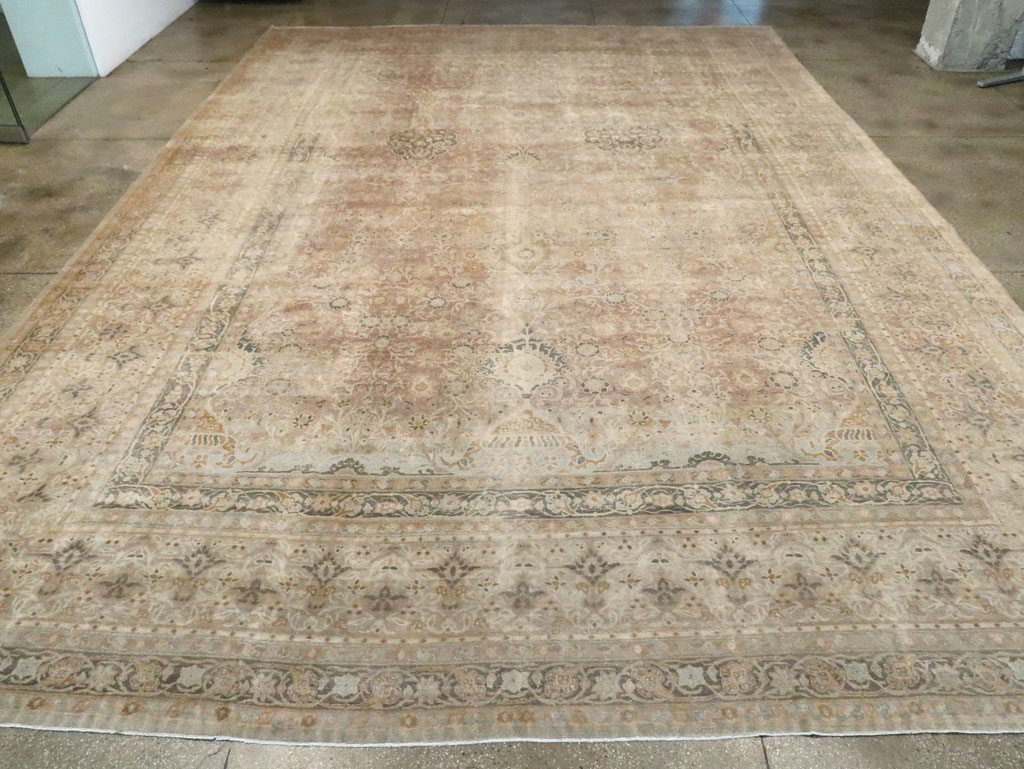 Antique Perisan Tabriz Carpet, No.30247 - Galerie Shabab