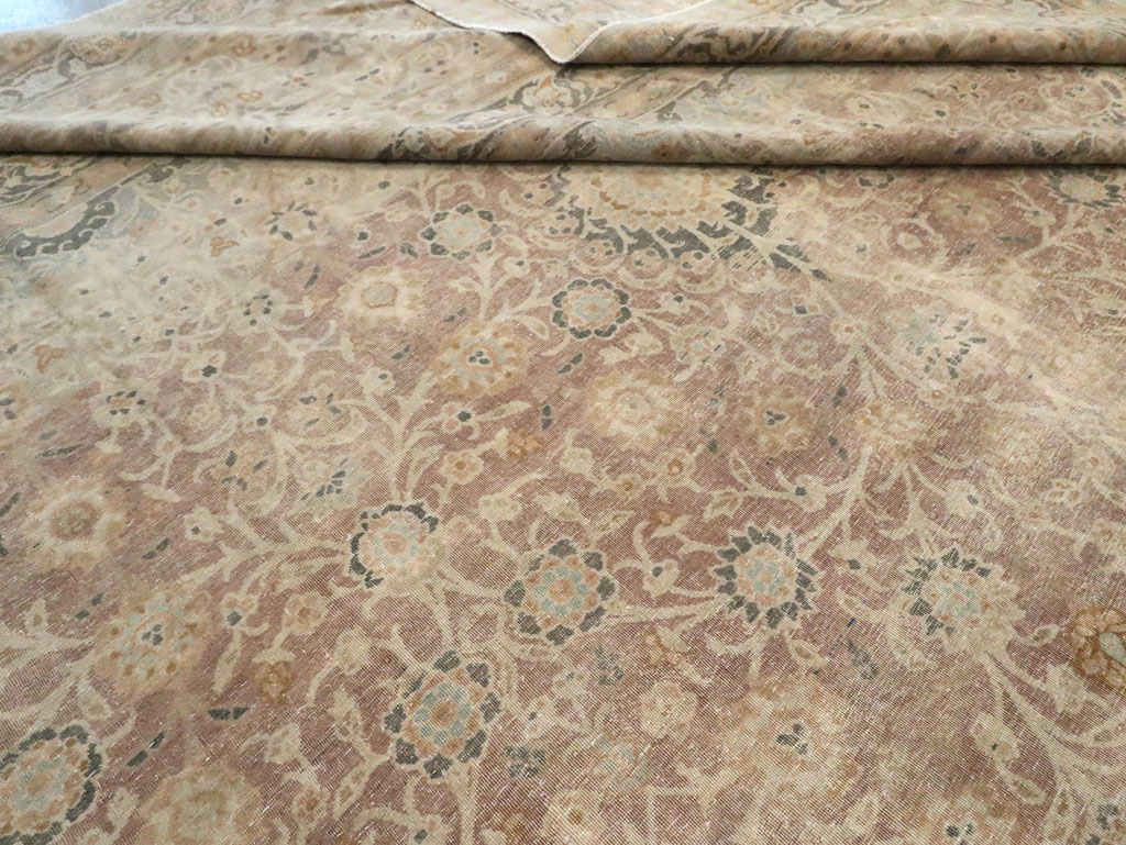 Antique Perisan Tabriz Carpet, No.30247 - Galerie Shabab