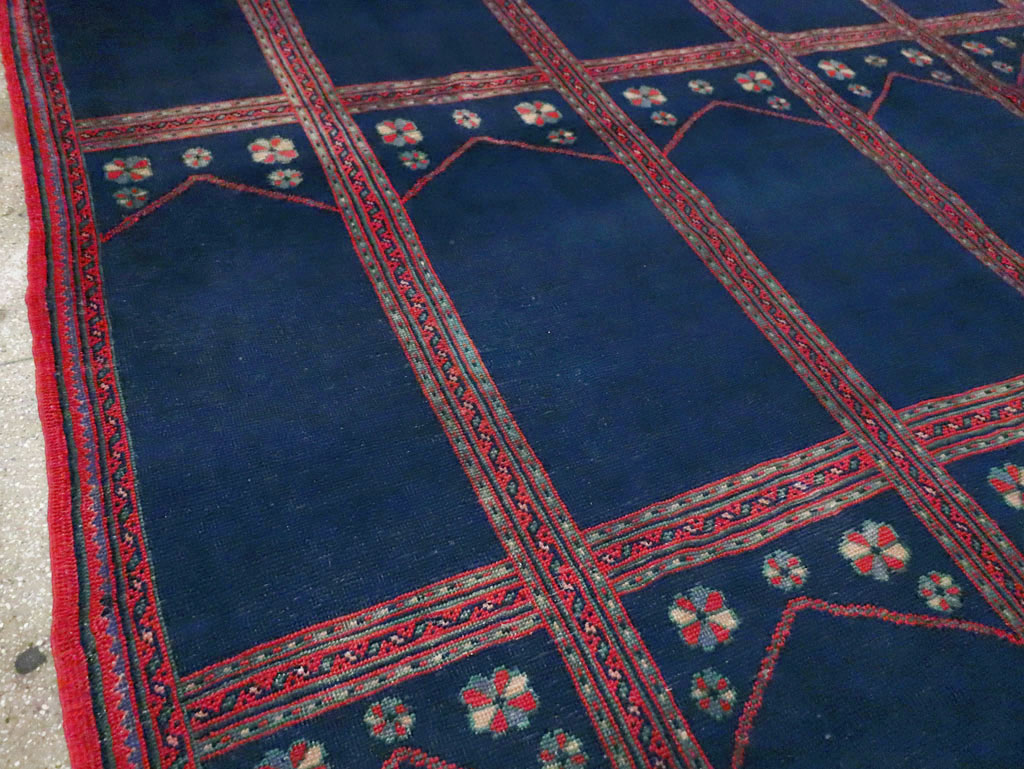 Vintage Turkish Anatolian Square Room Size Carpet, No.30259 - Galerie Shabab