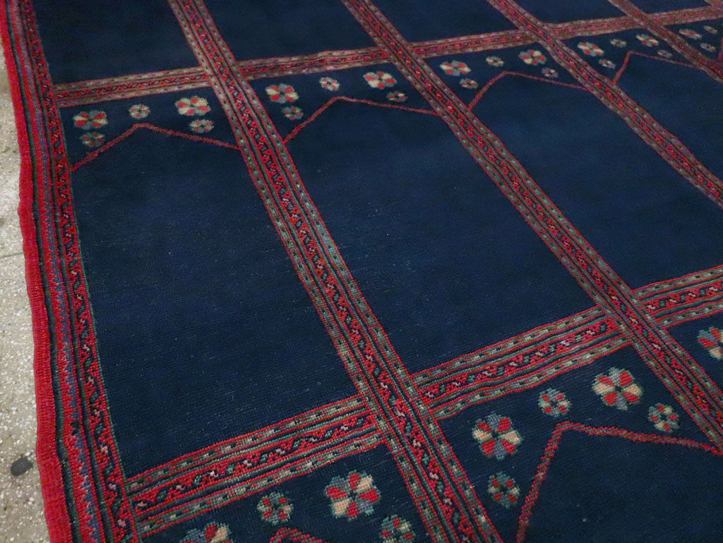 Vintage Turkish Anatolian Square Room Size Carpet, No.30259 - Galerie Shabab